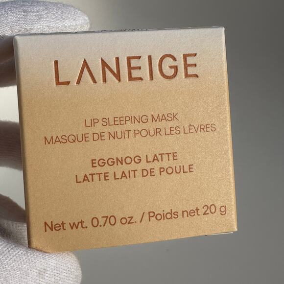 Laneige Lip Sleeping Mask Eggnog Latte Lip Balm Full Size 20g / 0.70 oz Egg Nog - Picture 9 of 12